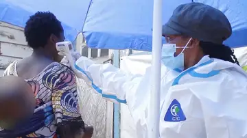 Caso de ébola. Caso de ébola.