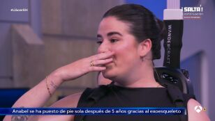 El momento m&aacute;s emotivo de la noche: Anabel se pone de pie cinco a&ntilde;os despu&eacute;s