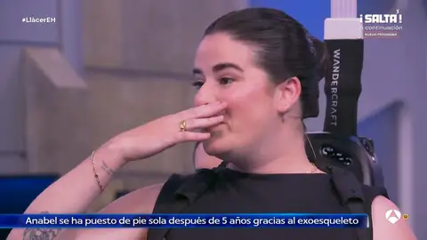 El momento más emotivo de la noche: Anabel se pone de pie cinco años después El momento más emotivo de la noche: Anabel se pone de pie cinco años después