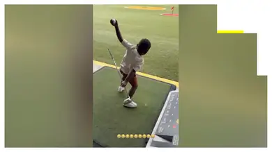 El divertido vídeo del hermano de Lamine Yamal intentando jugar al golf que arrasa en redes El divertido vídeo del hermano de Lamine Yamal intentando jugar al golf que arrasa en redes