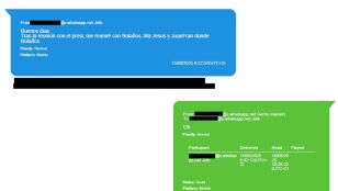 Los Whatsapp entre Zapatero y Gertrudis