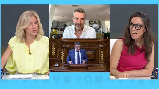Susanna Griso, Patxi López Susanna Griso, Patxi López