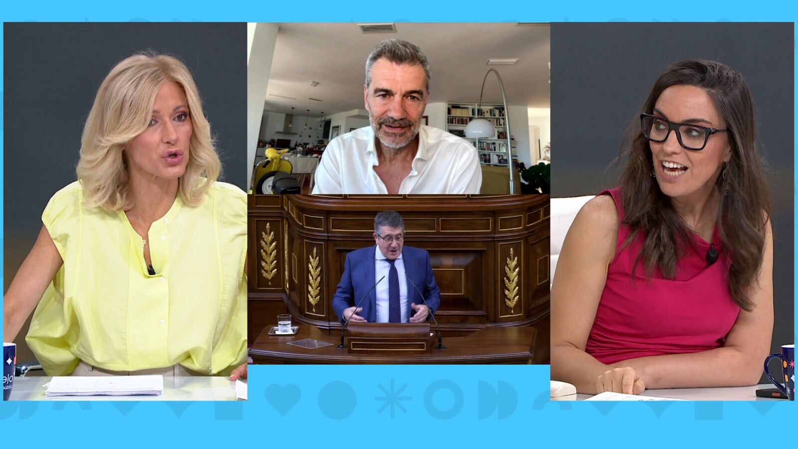Susanna Griso compara a Patxi López con un 