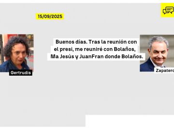 Mensaje Zapatero
