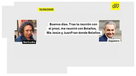 Mensaje Zapatero Mensaje Zapatero