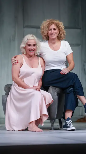 Anabel Alonso y Heidi Steinhardt Anabel Alonso y Heidi Steinhardt