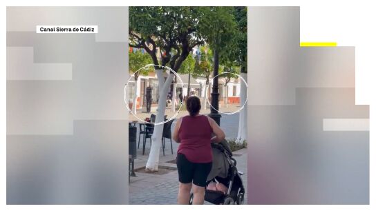 Imagen del tiroteo en Puerto Serrano