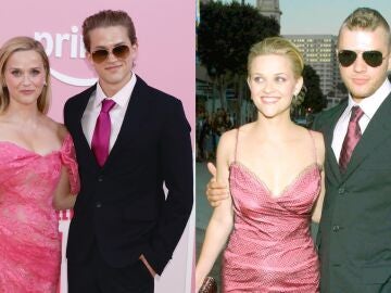 Reese Witherspoon recrea con su hijo Deacon Phillippe y hace 25 a&ntilde;os con su ex Ryan Phillippe