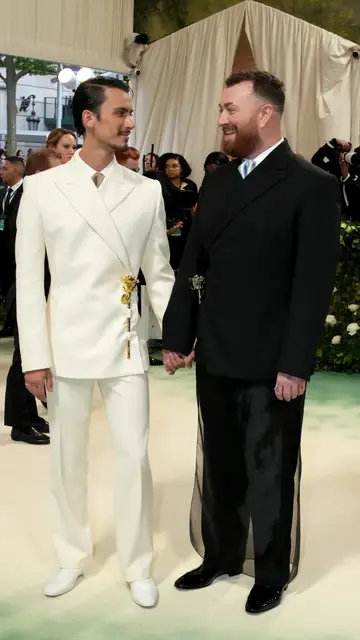 Sam Smith y Christian Cowan Sam Smith y Christian Cowan