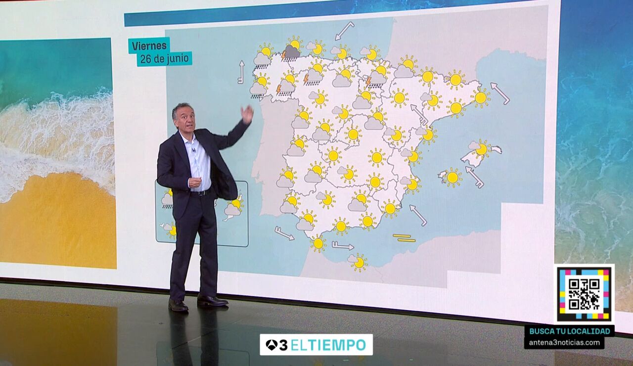 Roberto Brasero: "La ola acaba, el calor sigue"