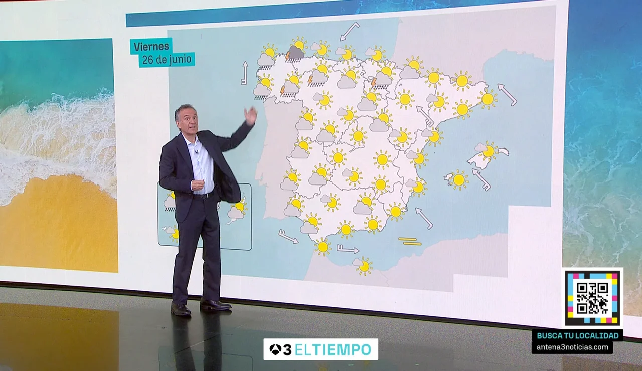 Roberto Brasero: "La ola acaba, el calor sigue"