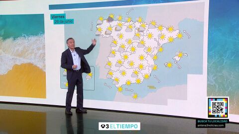 Roberto Brasero: "La ola acaba, el calor sigue"