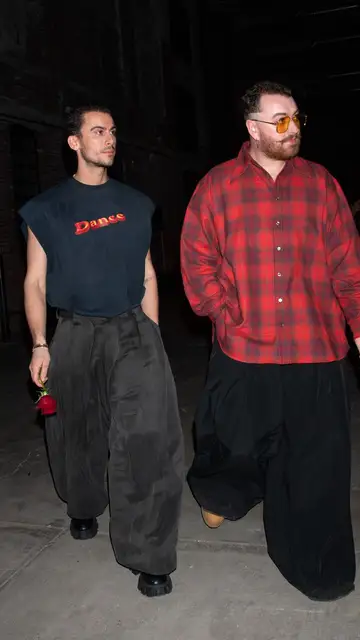 Sam Smith y Christian Cowan Sam Smith y Christian Cowan