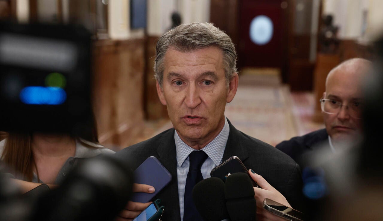 Imagen del l&iacute;der del PP, Alberto N&uacute;&ntilde;ez Feij&oacute;o 