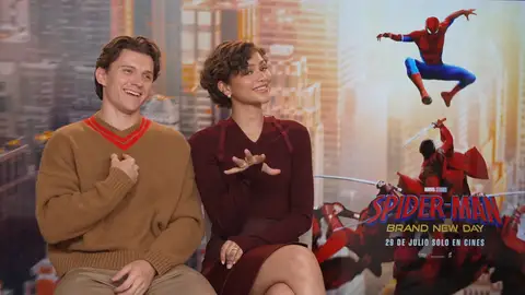 Entrevista a Tom Holland y Zendaya Entrevista a Tom Holland y Zendaya