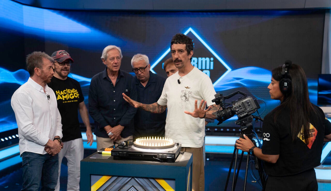 Marron desaf&iacute;a a la vista con una ilusi&oacute;n &oacute;ptica en homenaje a Tip en El Hormiguero
