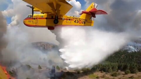El 43 Grupo de Fuerzas A&eacute;reas, a pleno rendimiento contra los incendios