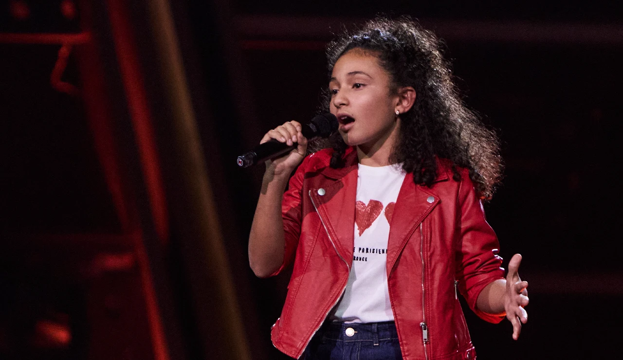Mia en La Voz Kids