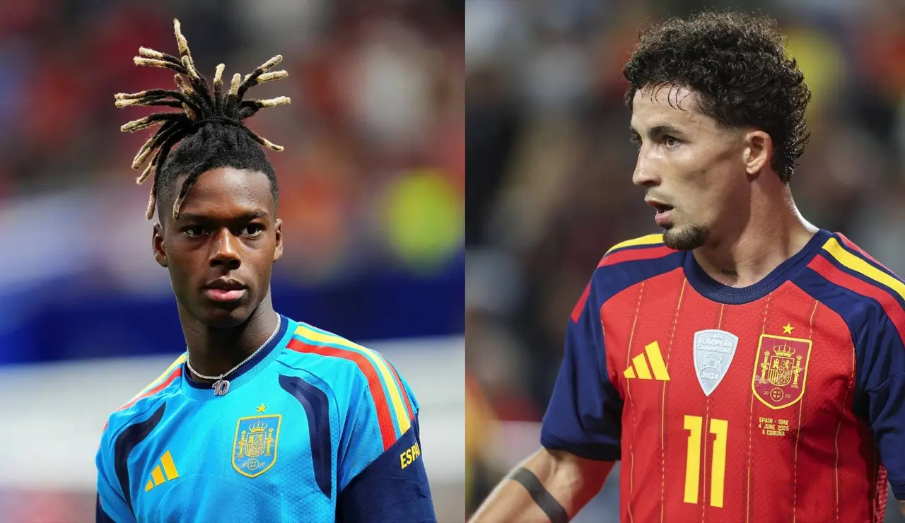 Nico Williams y Yeremy Pino lesionados