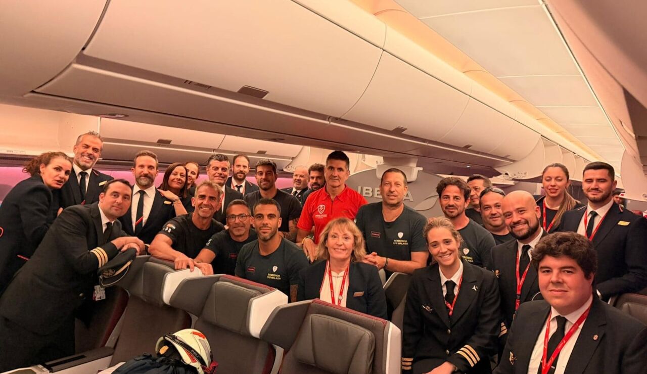 Iberia opera un vuelo ch&aacute;rter fletado por Repsol para trasladar equipos de rescate espa&ntilde;oles a Venezuela