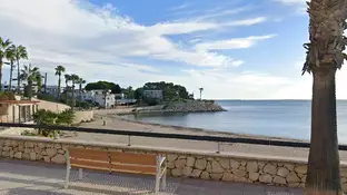Playa de l'Ampolla (Tarragona). Playa de l'Ampolla (Tarragona).
