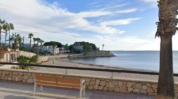 Playa de l'Ampolla (Tarragona).