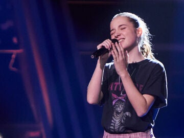 Sara en La Voz Kids