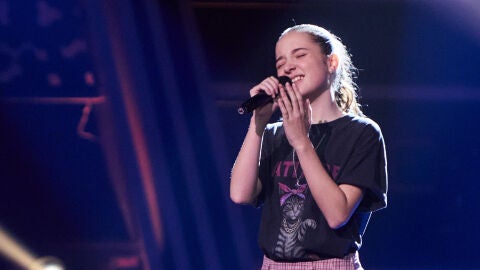Sara en La Voz Kids