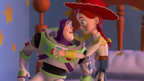 Buzz y Jessie en la saga Toy Story