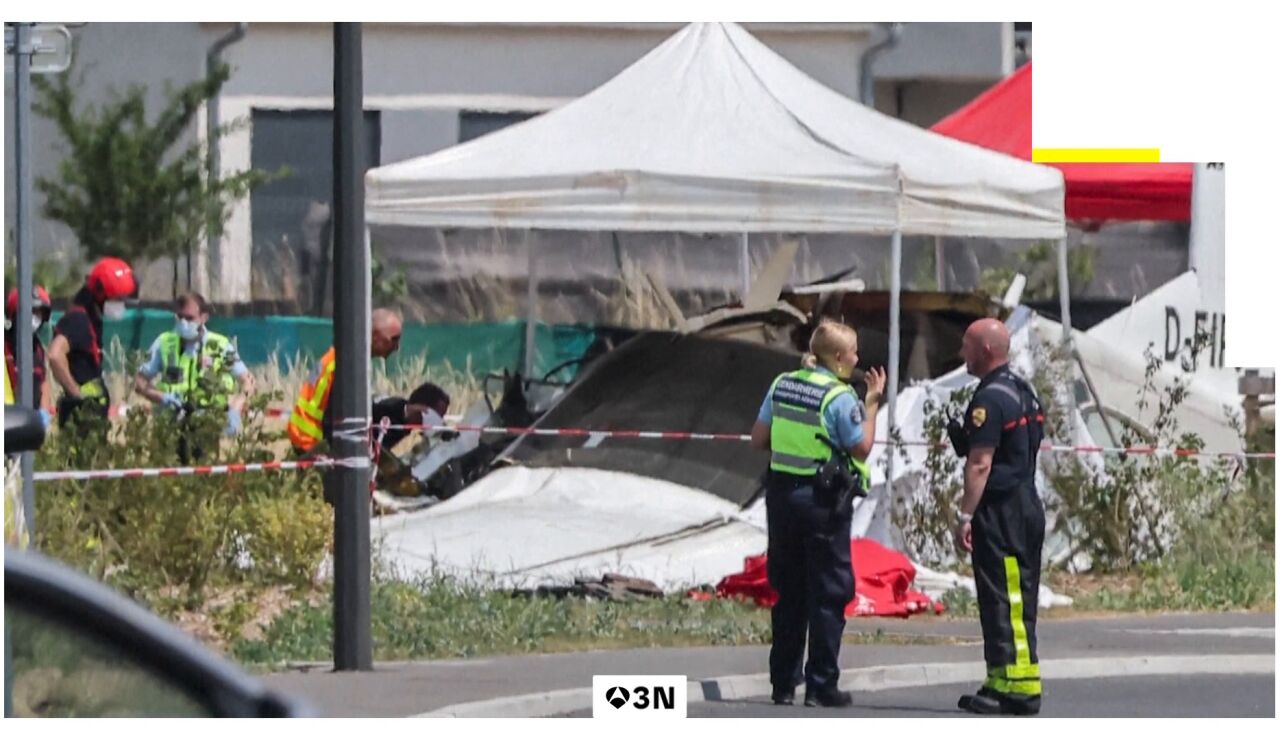 Francia investiga las causas del tr&aacute;gico accidente de avioneta que dej&oacute; 11 muertos
