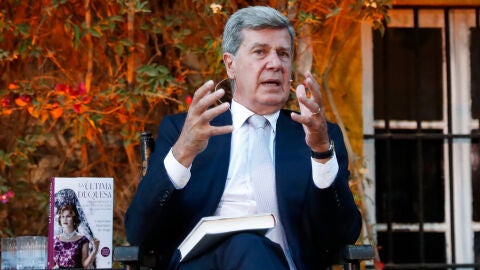 Cayetano Martínez de Irujo en un acto en homenaje a la Duquesa de Alba