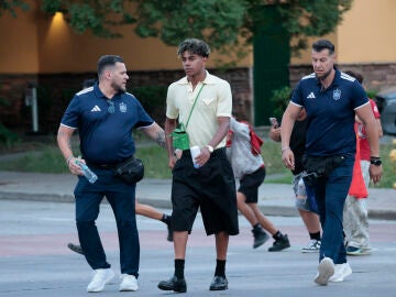 Lamine Yamal, en las calles de Chattanooga