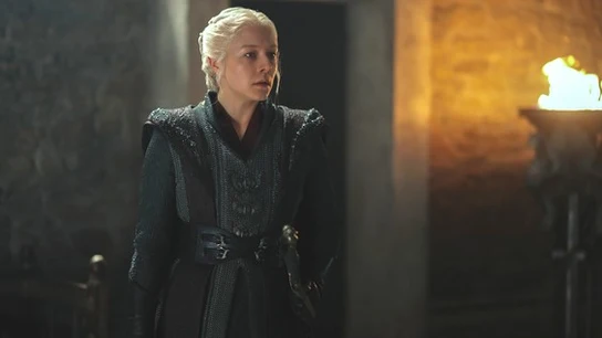 Emma D'Arcy, Rhaenyra, en la temporada 3 de La casa del dragón Emma D'Arcy, Rhaenyra, en la temporada 3 de La casa del dragón