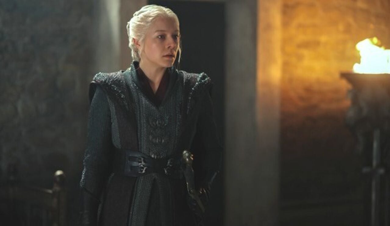 Emma D'Arcy, Rhaenyra, en la temporada 3 de La casa del drag&oacute;n