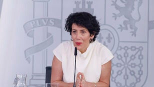 La ministra de Inclusi&oacute;n, Seguridad Social y Migraciones y portavoz, Elma Saiz