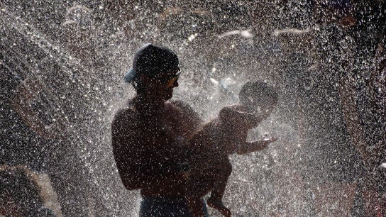 Imagen de archivo del calor.