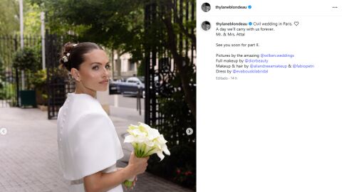 Boda de Thylane Blondeau 