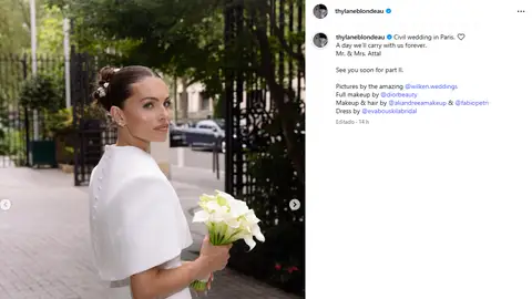Boda de Thylane Blondeau Boda de Thylane Blondeau