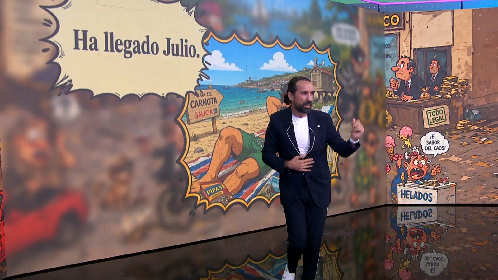 El divertido monólogo de Miguel Lago sobre el inicio del mes de julio: 