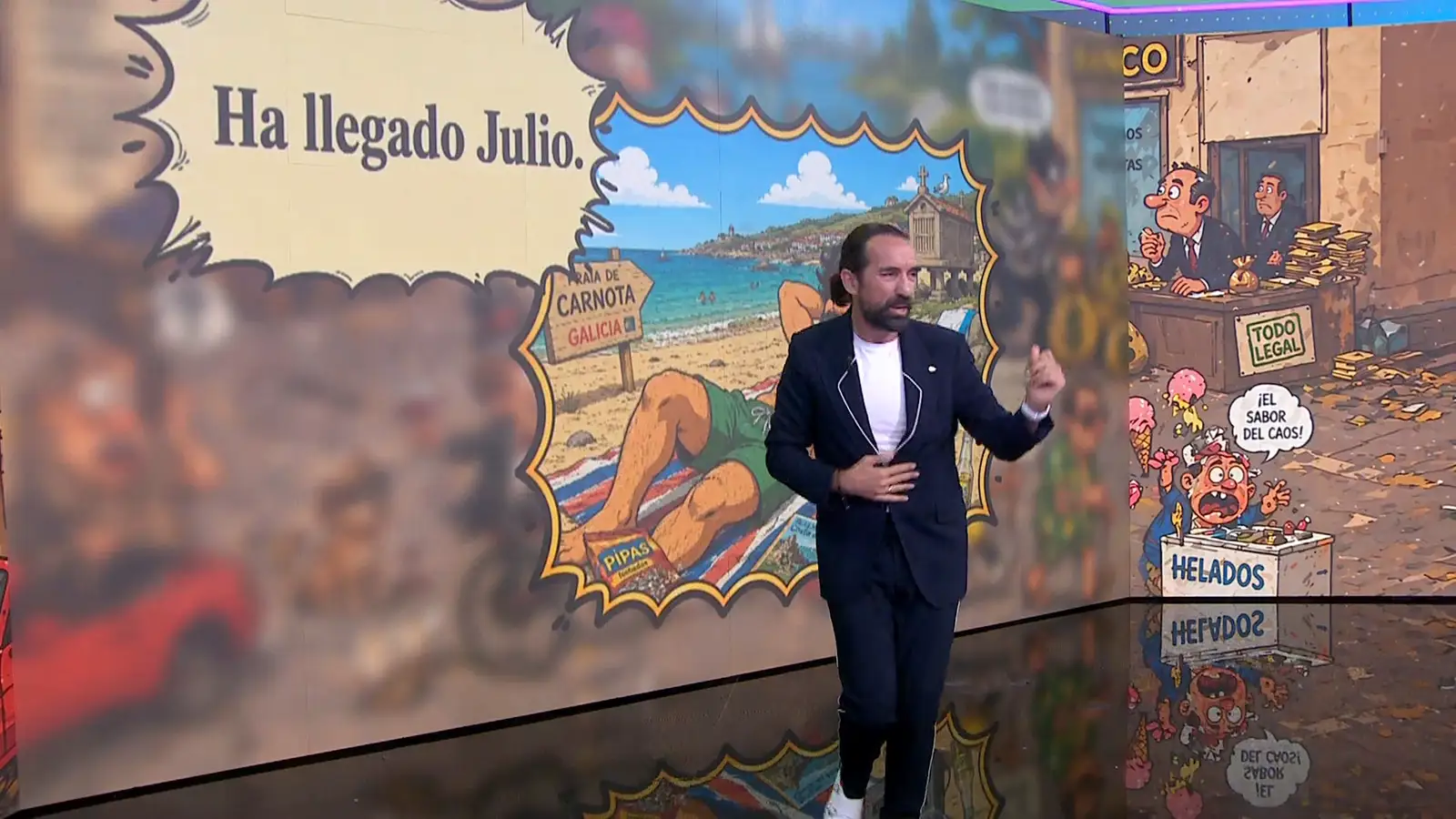 El divertido monólogo de Miguel Lago sobre el inicio del mes de julio: