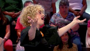 &iexcl;Qu&eacute; voz tan impresionante! As&iacute; pone Esther Arroyo el broche a su visita a Pasapalabra