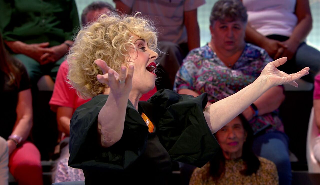 &iexcl;Qu&eacute; voz tan impresionante! As&iacute; pone Esther Arroyo el broche a su visita a Pasapalabra