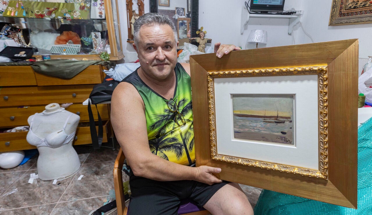 Encuentra por casualidad en Murcia un cuadro de Sorolla desaparecido y descubre que podr&iacute;a valer hasta 150.000 euros