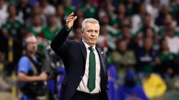 Javier Aguirre, en el partido ante Ecuador