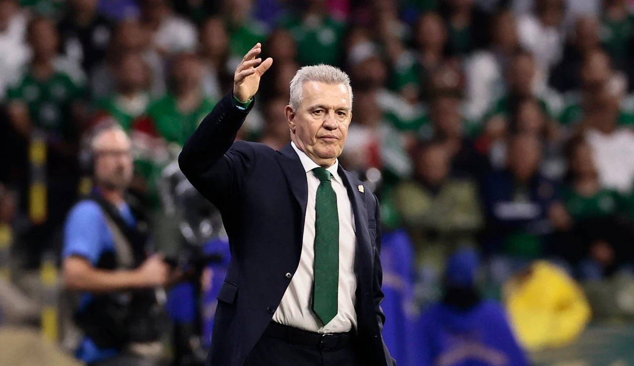 Javier Aguirre, en el partido ante Ecuador