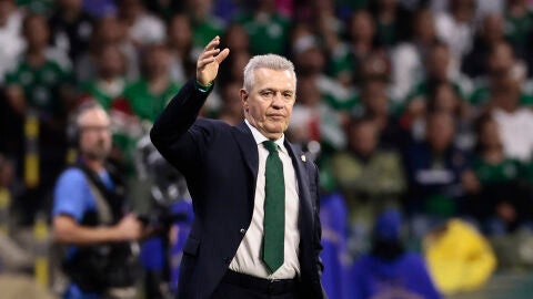 Javier Aguirre, en el partido ante Ecuador