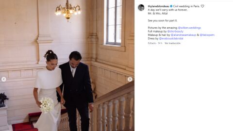Boda de Thylane Blondeau 