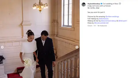 Boda de Thylane Blondeau Boda de Thylane Blondeau