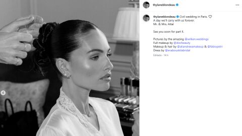 Preparativos de la boda de Thylane Blondeau 