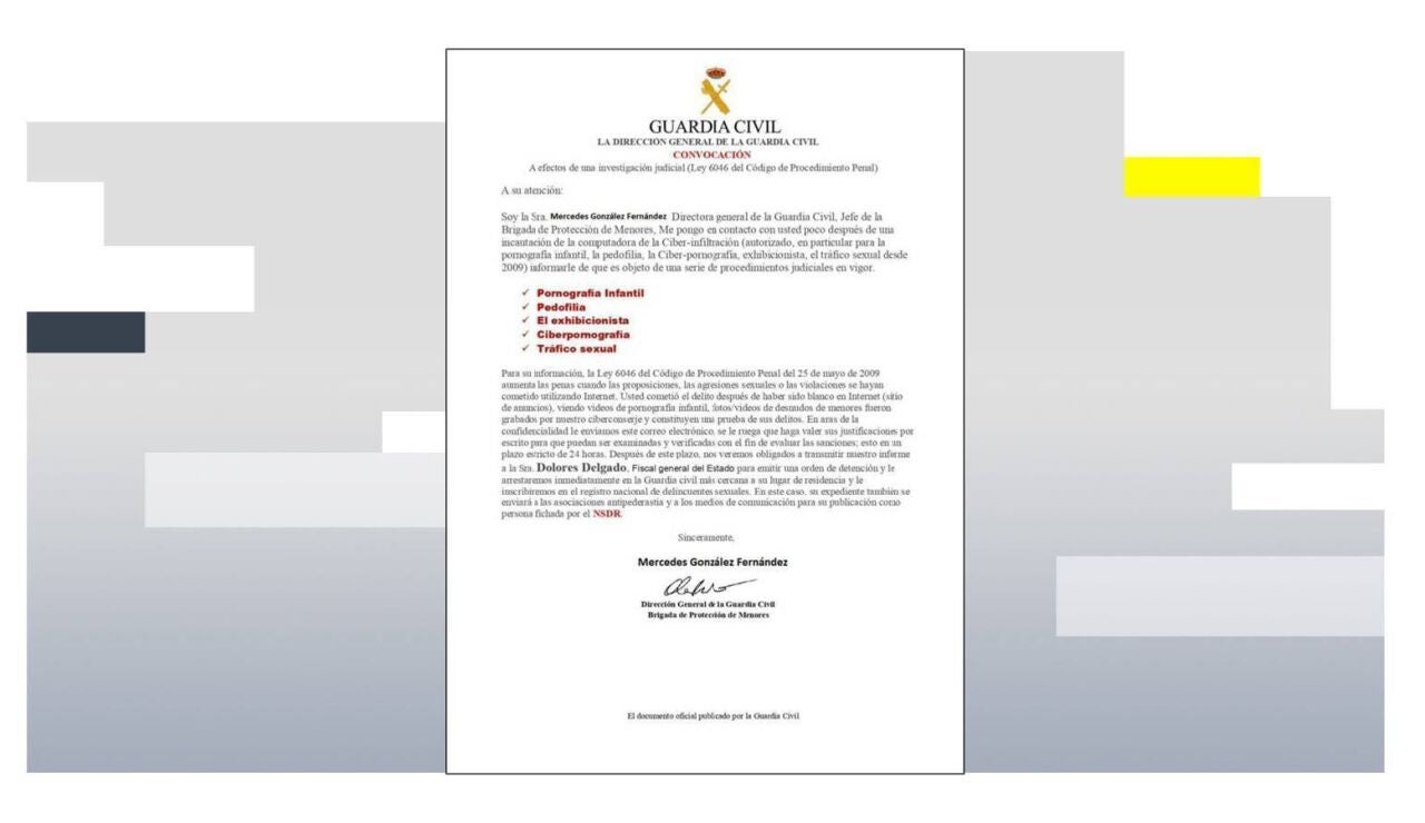 Falsa citaci&oacute;n judicial recibida por correo electr&oacute;nico.